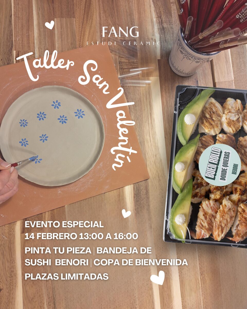 Taller San Valentín Fang Estudi Ceràmic