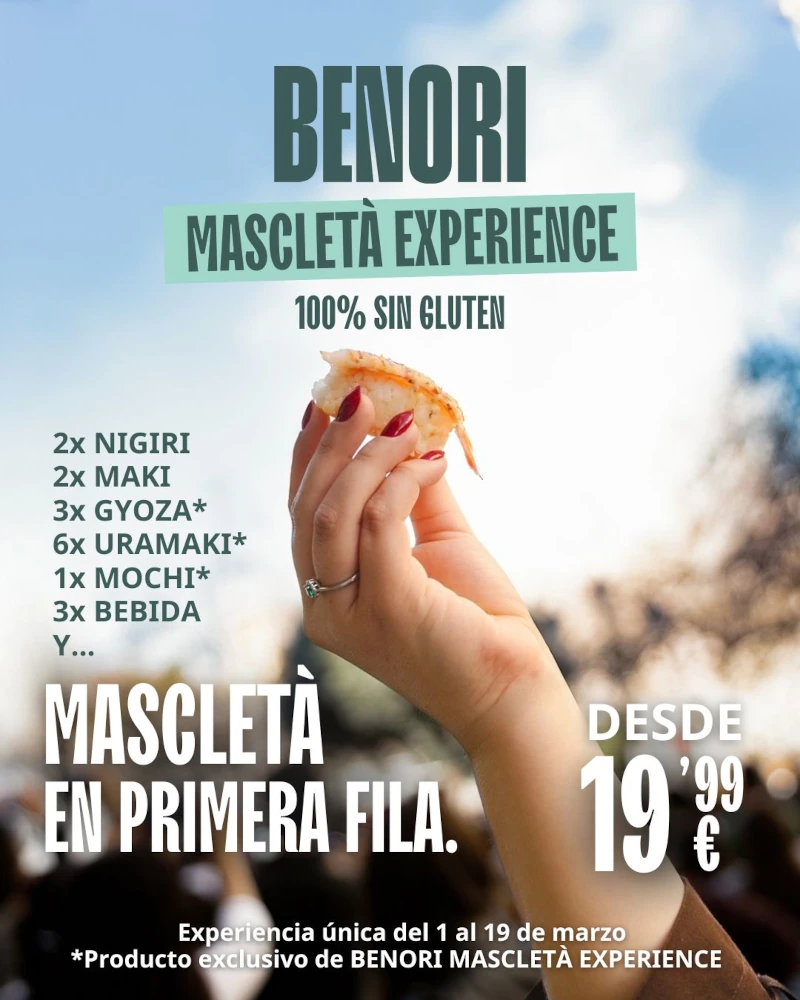 BENORI MASCLETA EXPERIENCE